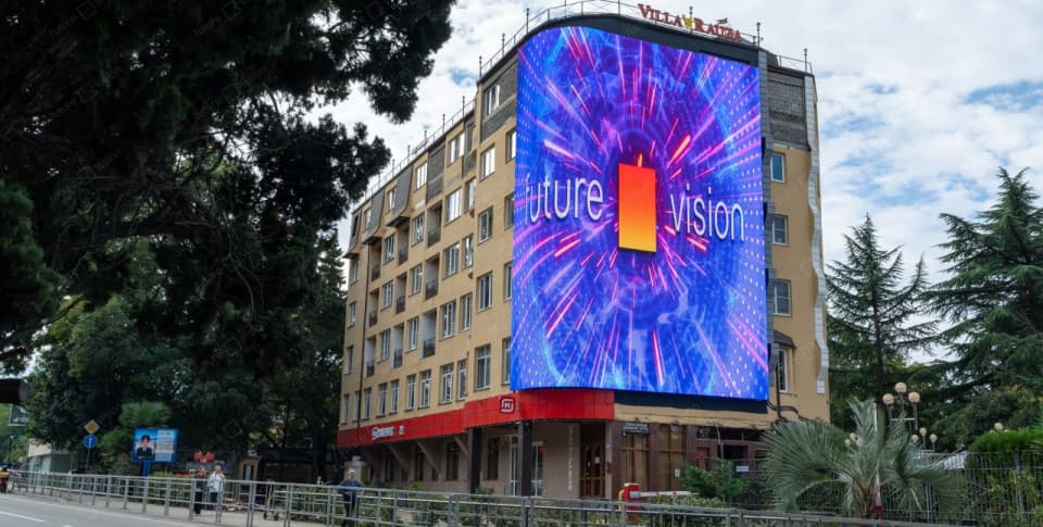 Светодиодный экран для гостиницы Villa Rauza